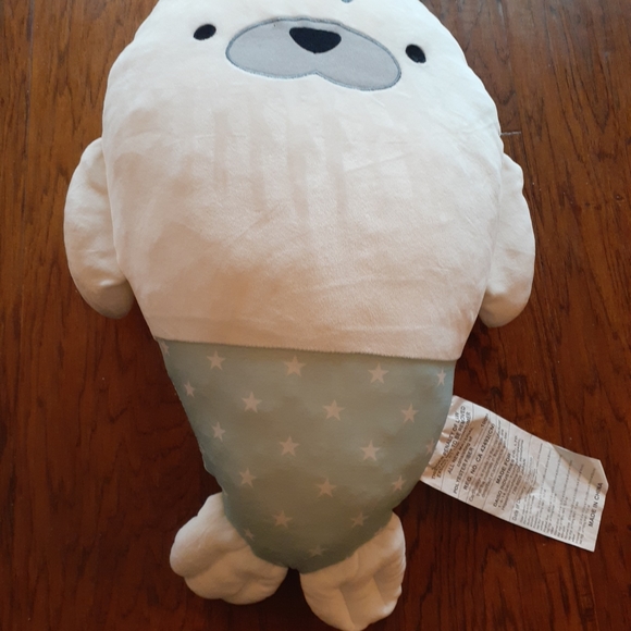 GORGEOUS NEW Squishmallow Similar 26" Seal Plush Pillow. - Picture 3 of 3